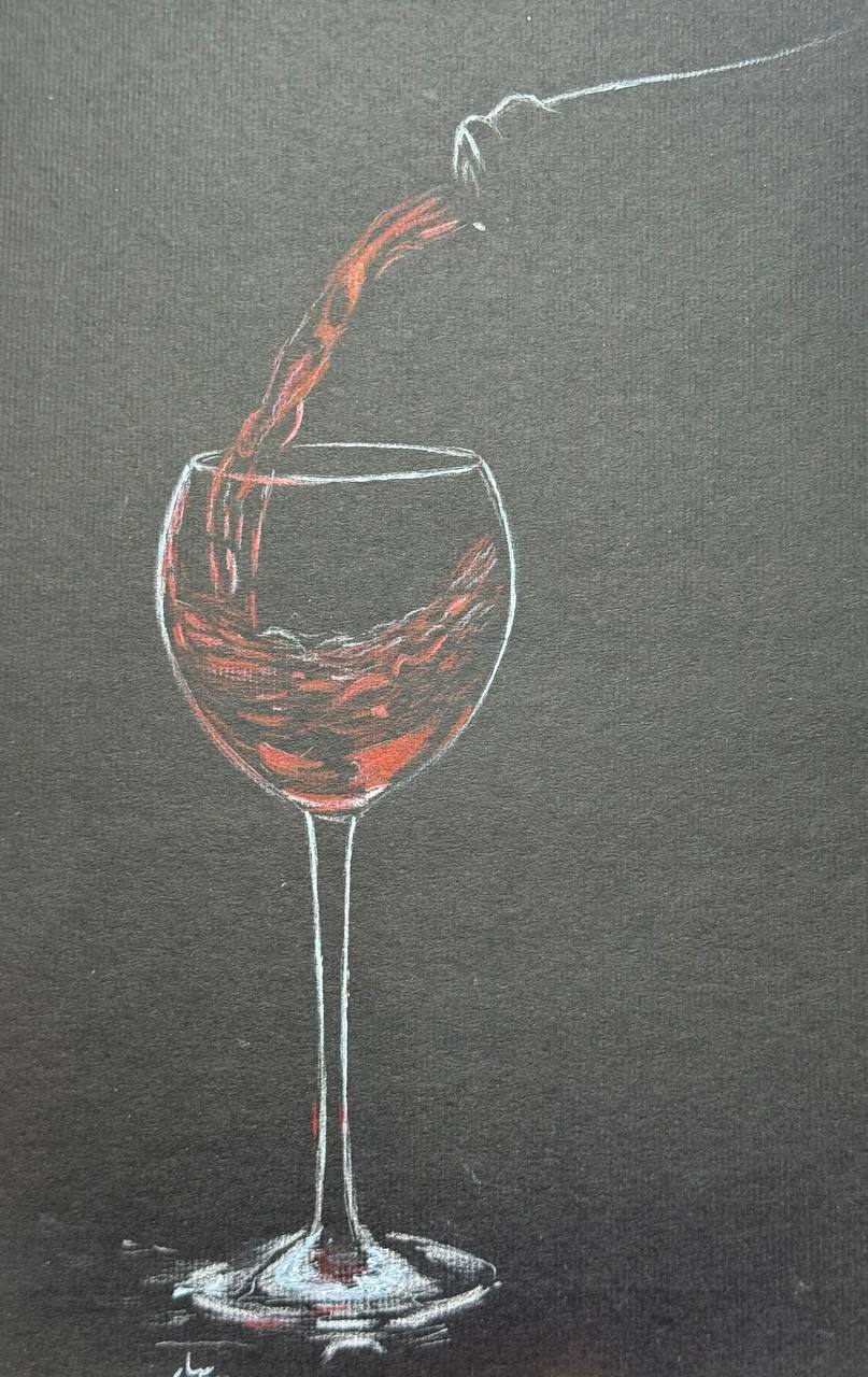 آموزش نقاشی سیاه قلم بهار عباسی